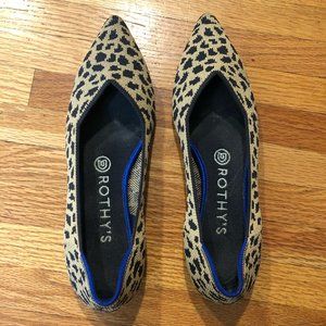 Rothy's Leopard Print Flats Size 7.5